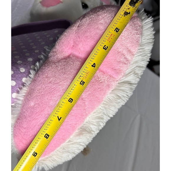 Dan Dee Collectors Choice Easter Bunny Rabbit 16" Plush Stuffed Purple Basket Lg - Picture 10 of 10